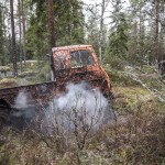 Offroad Skogstibble skogstibble skogskörning offroad mudd lera 