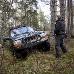 Offroad Skogstibble skogstibble skogskörning offroad mudd lera 