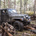 Offroad Skogstibble skogstibble skogskörning offroad mudd lera 