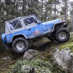 Offroad Skogstibble skogstibble skogskörning offroad mudd lera 