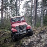 Offroad Rörken Mars 2014 skogen rörken offroad lera 