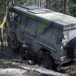 Offroad April skogen rörken offroad lera 