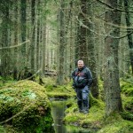 Vallmo Källa vatten vallmokälla urtidsdjur urskog stenar spegel skogen skog porträtt mossa bäck 