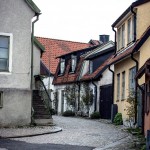 Gotland visby toyotafjcruiser toyotafj toyota tofta strykjärnet stad småhus ringmuren port pitoreskt lantligt körsbärsblomster kärlek hund havet gränder gotland får dörr 