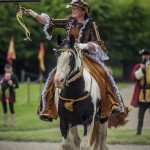 Barocka damer och tornerspel på Skoklosters slott tornerspel svärd slott skoklosters slott skokloster riddarspel riddare lans hästar damer barocka damer barock 