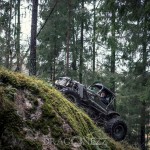 Offroad Rörken December uteiskogen skogskörning skogen rörken offroad lerkörning lera jeep flyger 