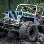 Offroad Rörken December uteiskogen skogskörning skogen rörken offroad lerkörning lera jeep flyger 