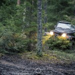 Offroad Rörken December uteiskogen skogskörning skogen rörken offroad lerkörning lera jeep flyger 