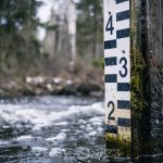 En plats i skogen vatten tjärn skog sjö rogivande rastplats lugn 