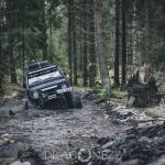 Rörken Januari 2018 ute i skogen skogen rörken offroad lera granar 