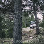 Rörken Januari 2018 ute i skogen skogen rörken offroad lera granar 