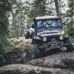 Rörken Januari 2018 ute i skogen skogen rörken offroad lera granar 