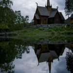 Lillehammer Vingrom norge Lillehammer konfirmation kirke fjord berg 