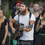 Reggaetoner med Afro i Källparken reggae musik kör källparken afro 