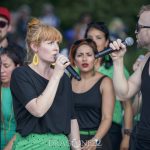 Reggaetoner med Afro i Källparken reggae musik kör källparken afro 