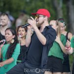 Reggaetoner med Afro i Källparken reggae musik kör källparken afro 